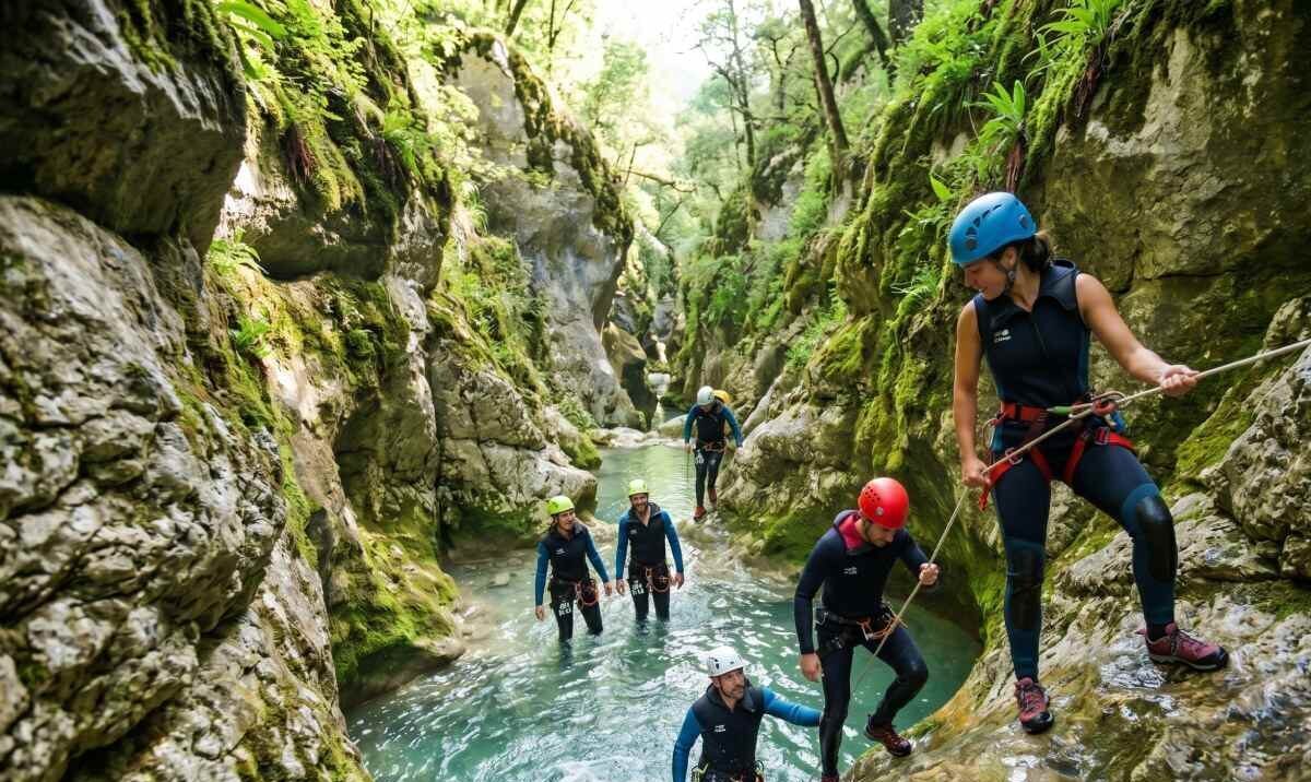 canyoning